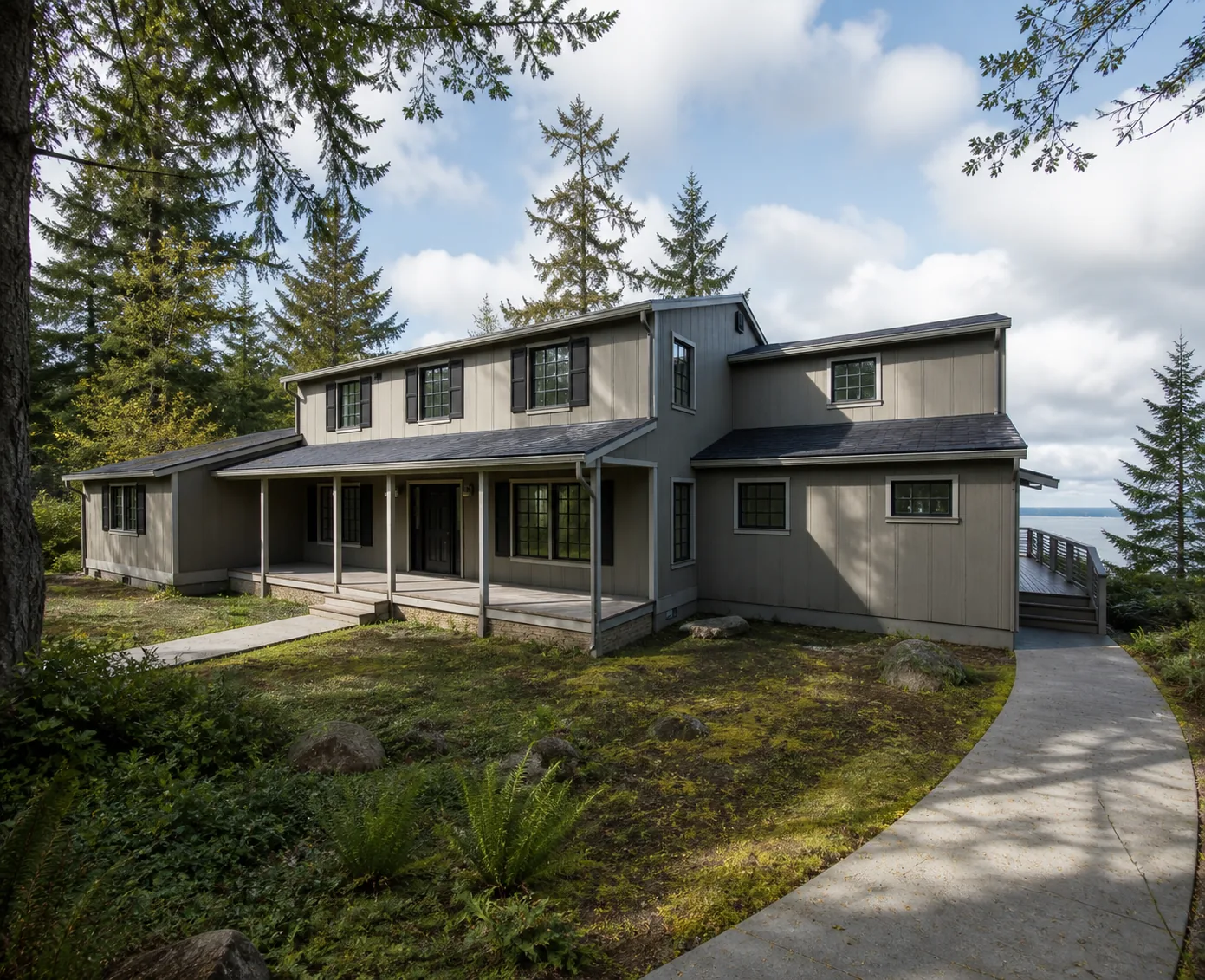 Proposed studio addition to a Whidbey Island home